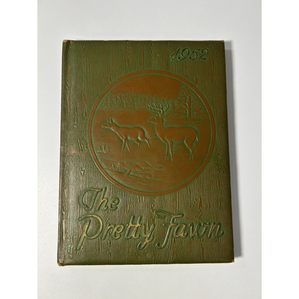 Madisonville Tennessee HIWASSEE COLLEGE “Pretty Fawn” 1952 Vintage Yearbook